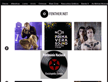 Tablet Screenshot of fenther.net